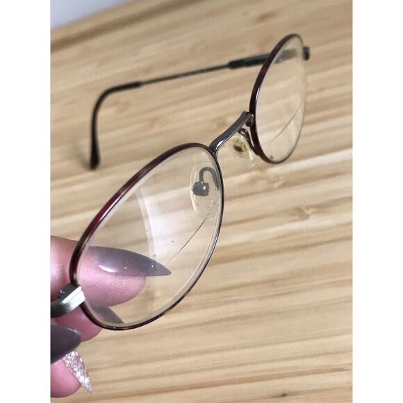 BROOKS BROTHER tortoise brown pewter 190 eyeglasses glasses frames - Picture 6 of 14